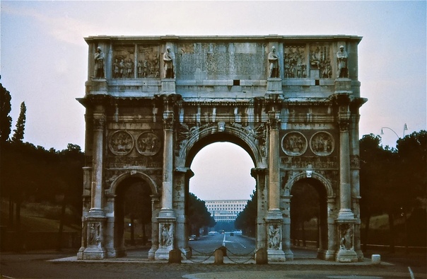 Подборка ретро-фотографий Рима 1971г.Италия