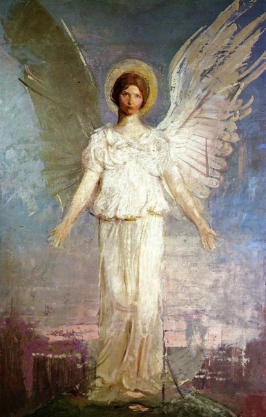 Ангелы Эббота Хэндерсона Тейера Abbott Handerson Thayer (18491921) - необычный американский художник. Известен как первооткрыватель принципов военного камуфляжа, при этом сам Тэйер хотел, чтобы