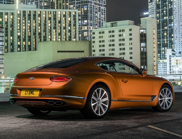 Очень редкие : Bentley Continental GT  Теперь с мотором V8